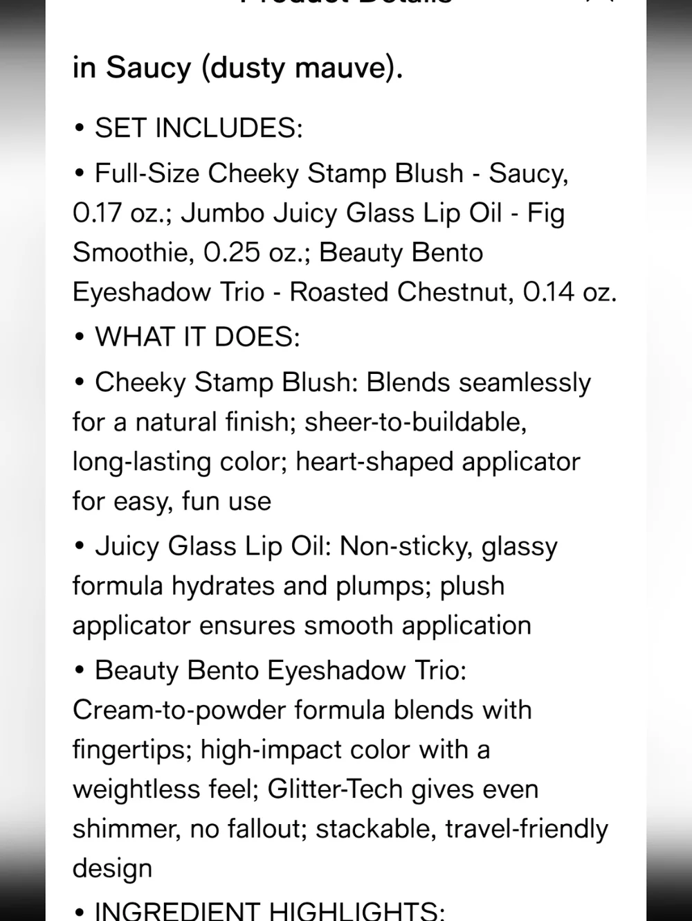 Kaja Heart to Heart Best Of Kaja Eye, Cheek, & Lip Set